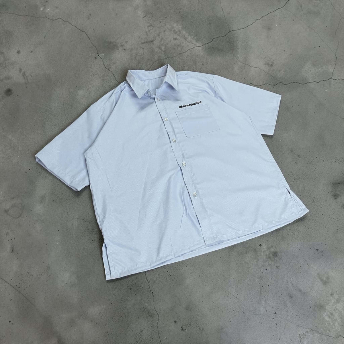 HIBISCUS BLUE SHIRT