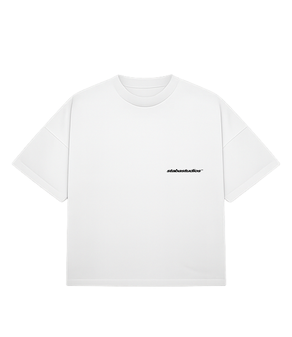 EMBLEM WHITE TEE