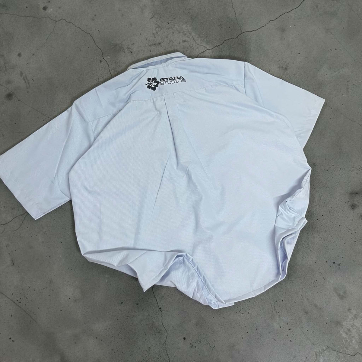 HIBISCUS BLUE SHIRT